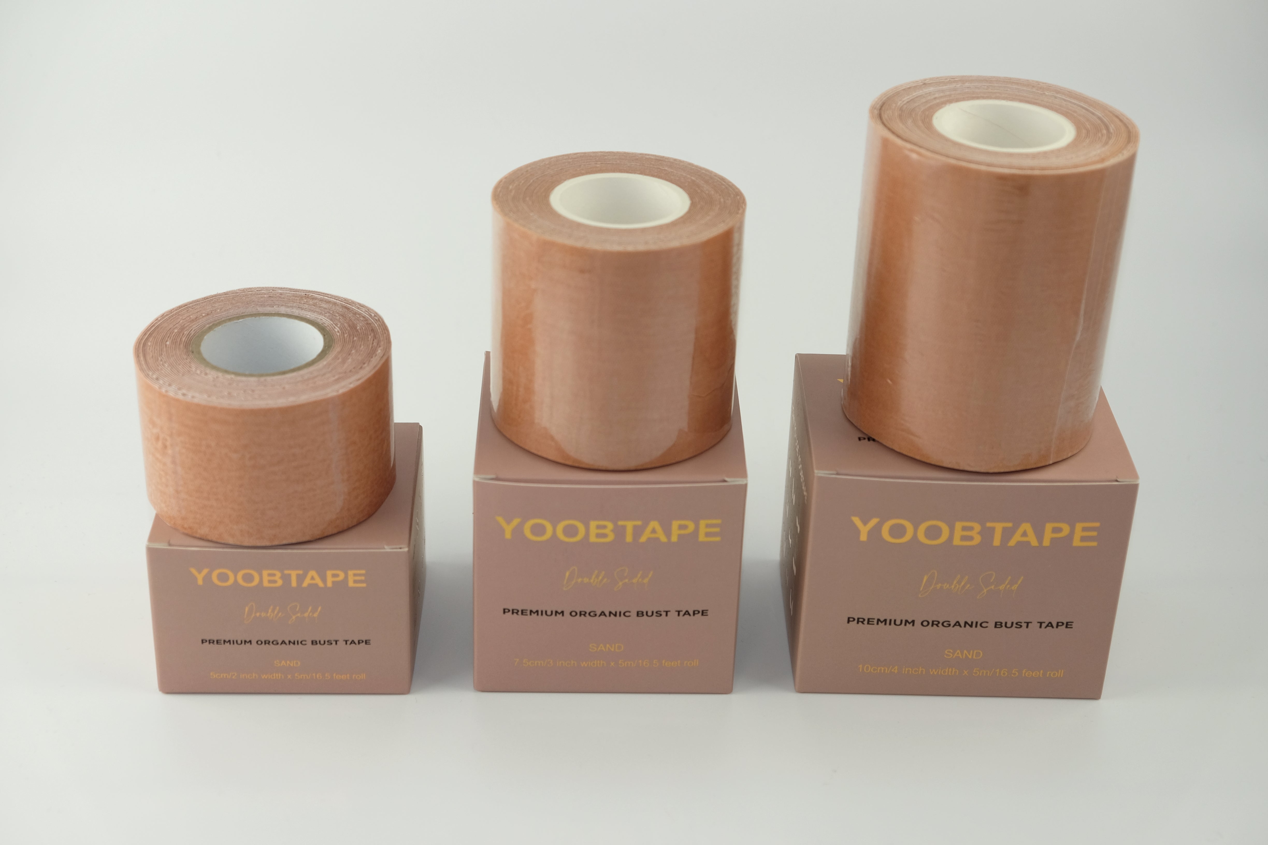 YOOBTAPE Premium Double Sided Bust Tape - Sand