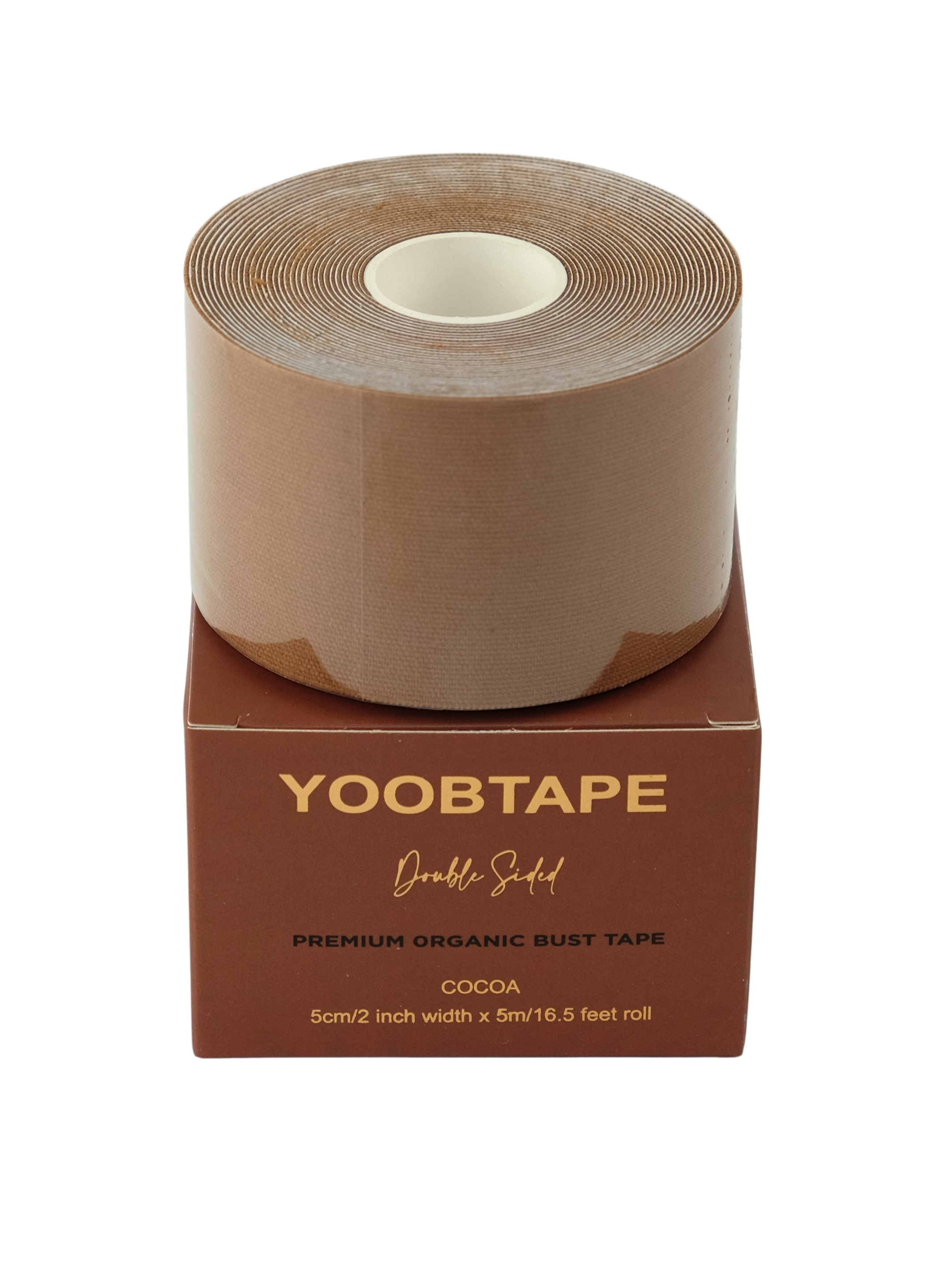 YOOBTAPE Premium Double Sided Bust Tape - Cocoa
