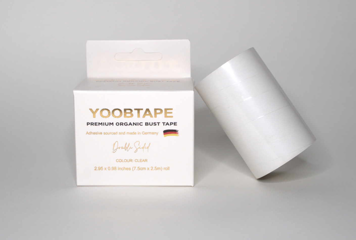 YOOBTAPE Premium Double Sided Bust Tape - Clear