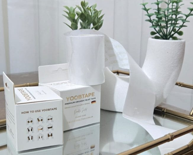 YOOBTAPE Premium Double Sided Bust Tape - Clear