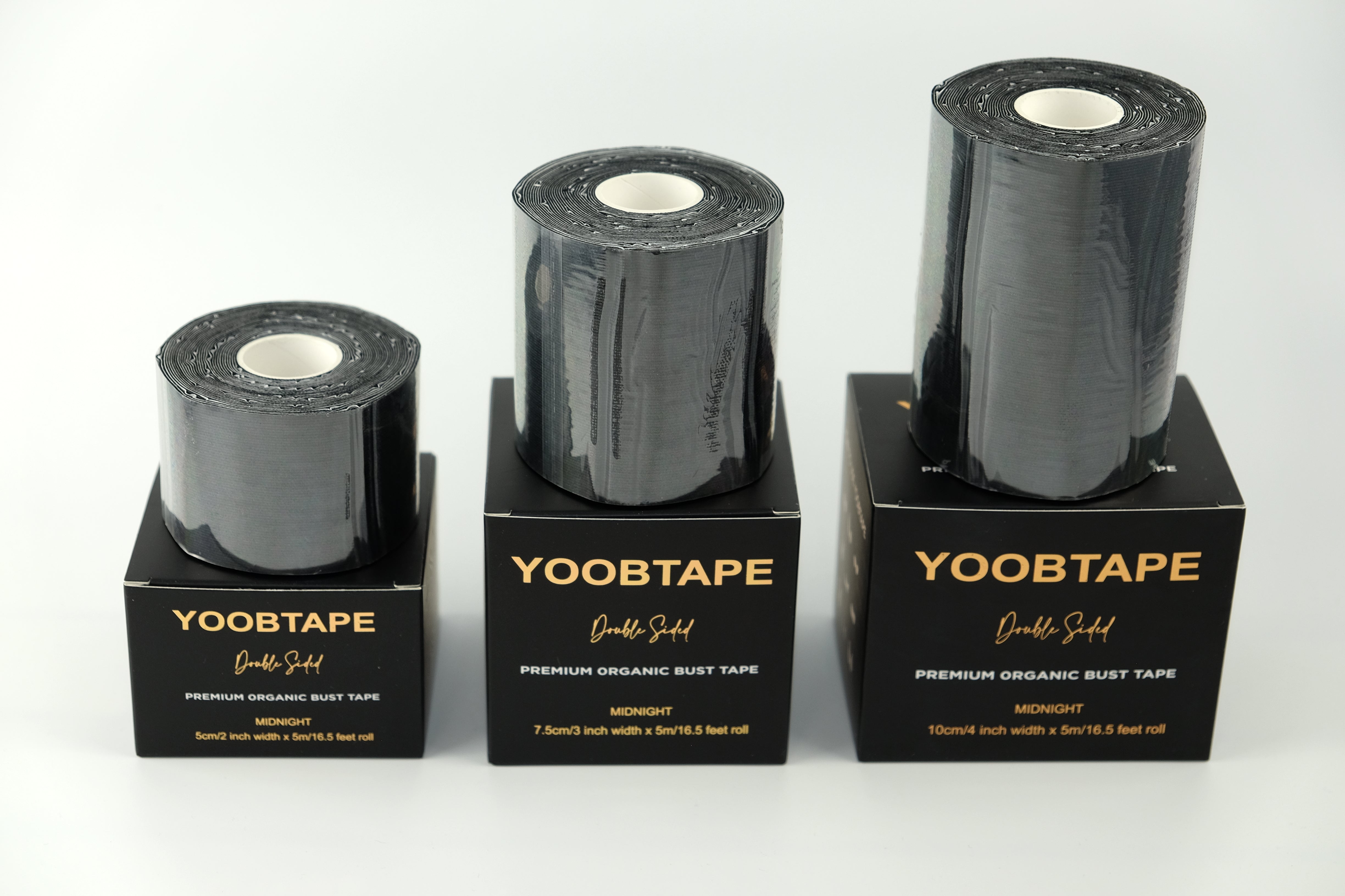 YOOBTAPE Premium Double Sided Bust Tape - Midnight
