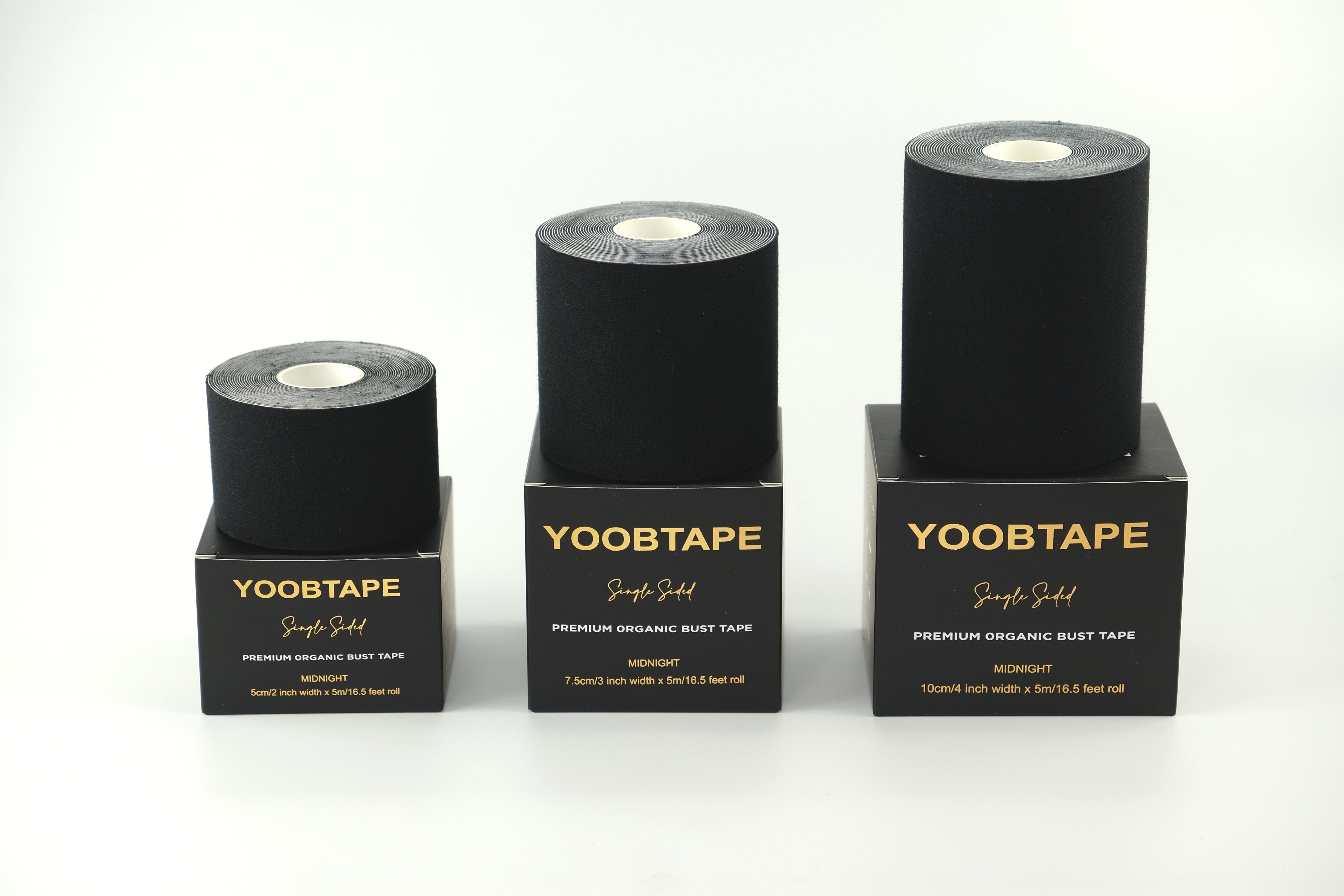 YOOBTAPE Premium Single Sided Bust Tape - Midnight