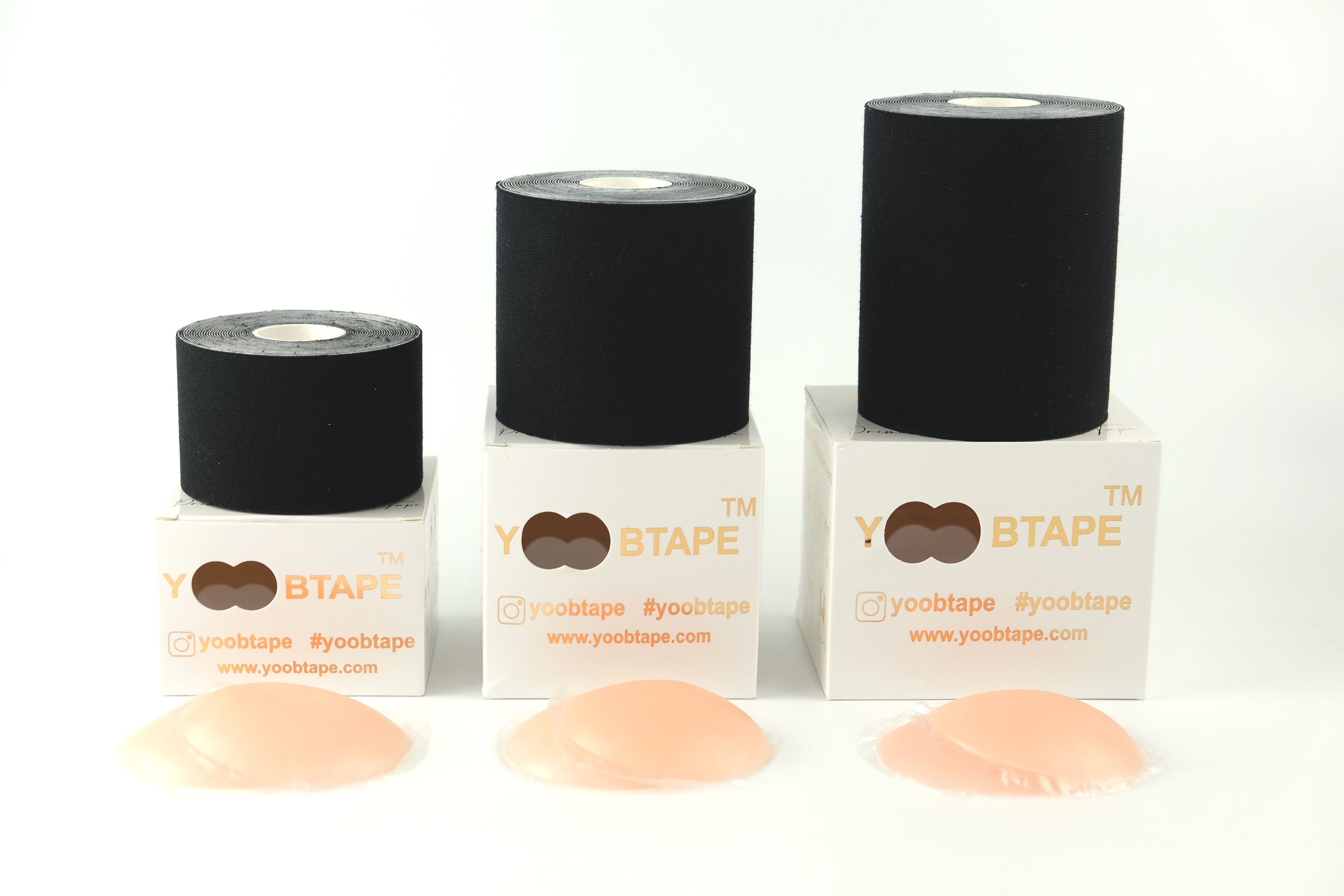 YOOBTAPE Premium Double Sided Bust Tape - Midnight