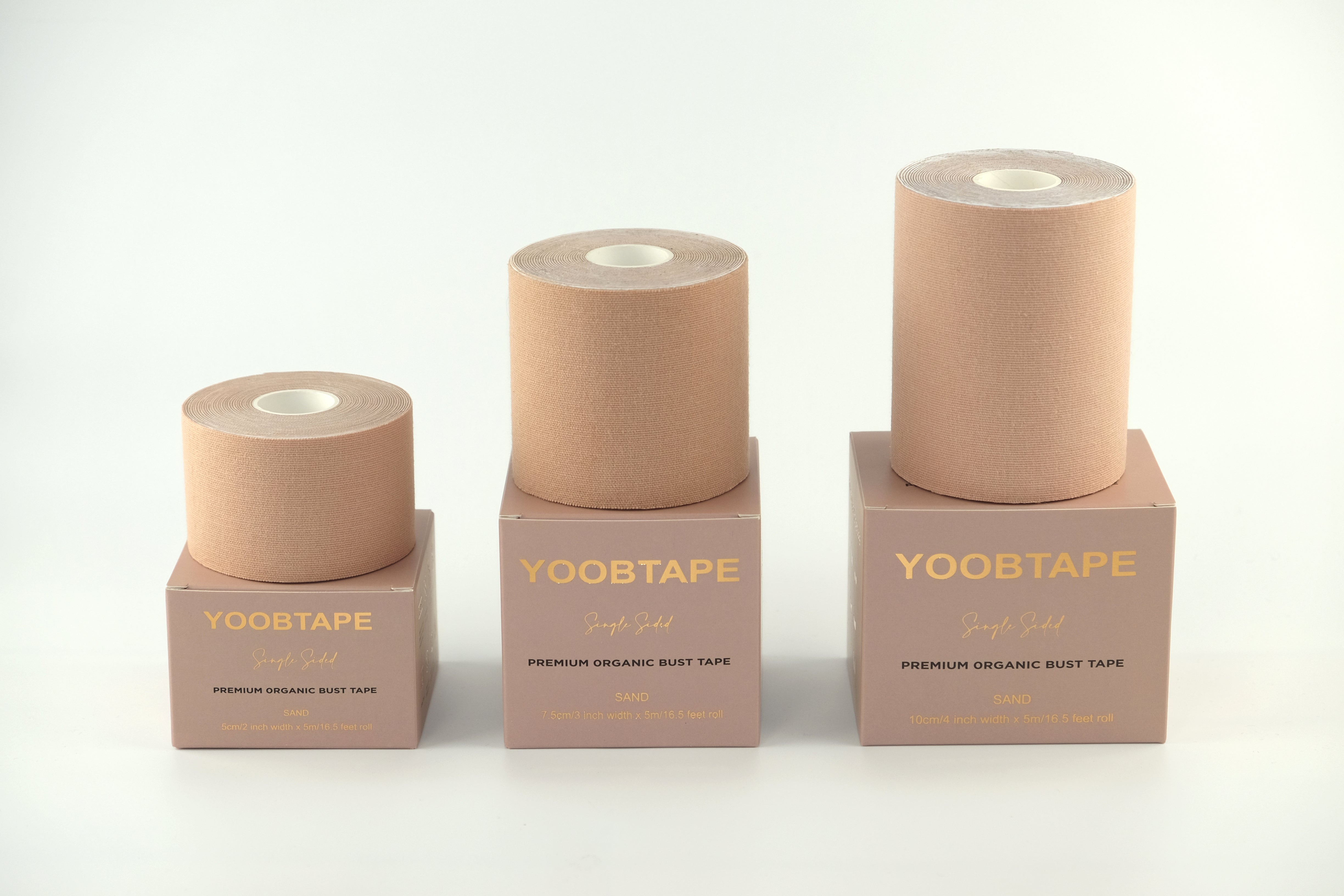 YOOBTAPE Premium Single Sided Bust Tape - Sand