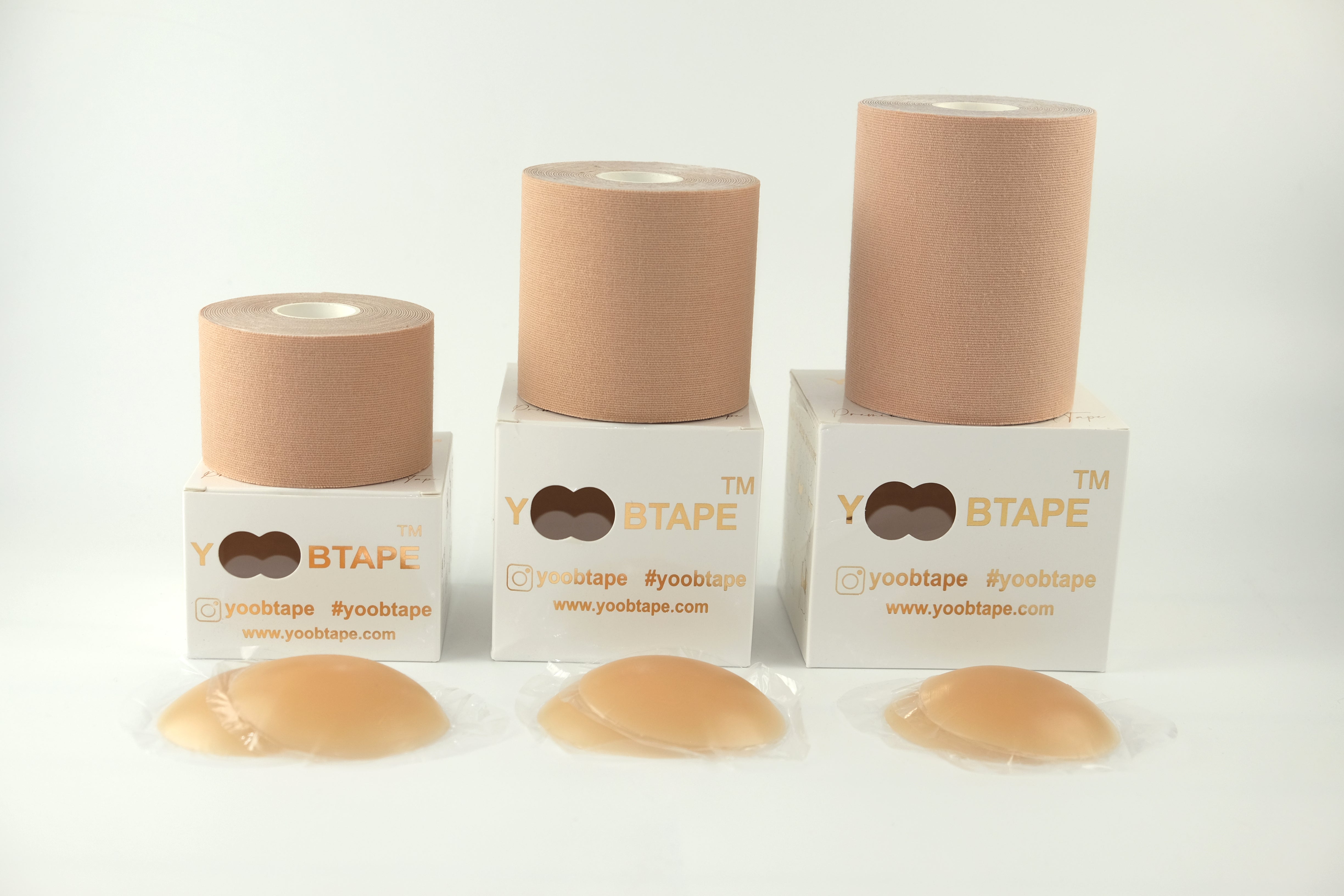 YOOBTAPE Premium Single Sided Bust Tape - Sand