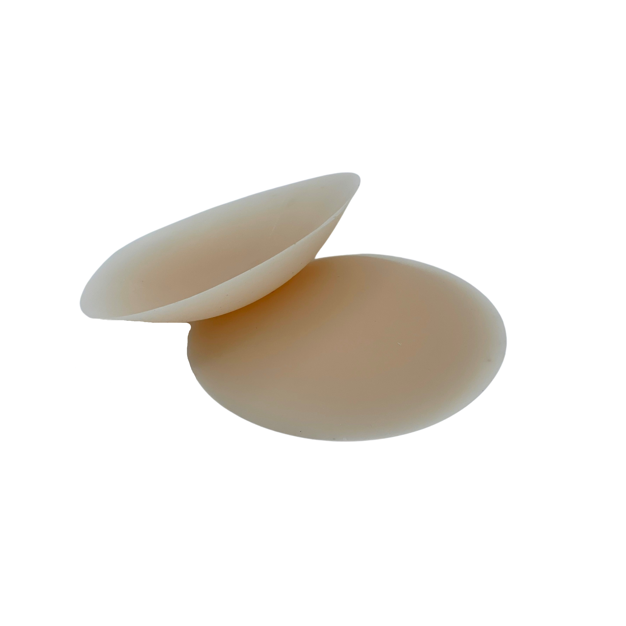 YOOBTAPE 8cm/3.15in Matte Silicone Nipple Covers - Porcelain