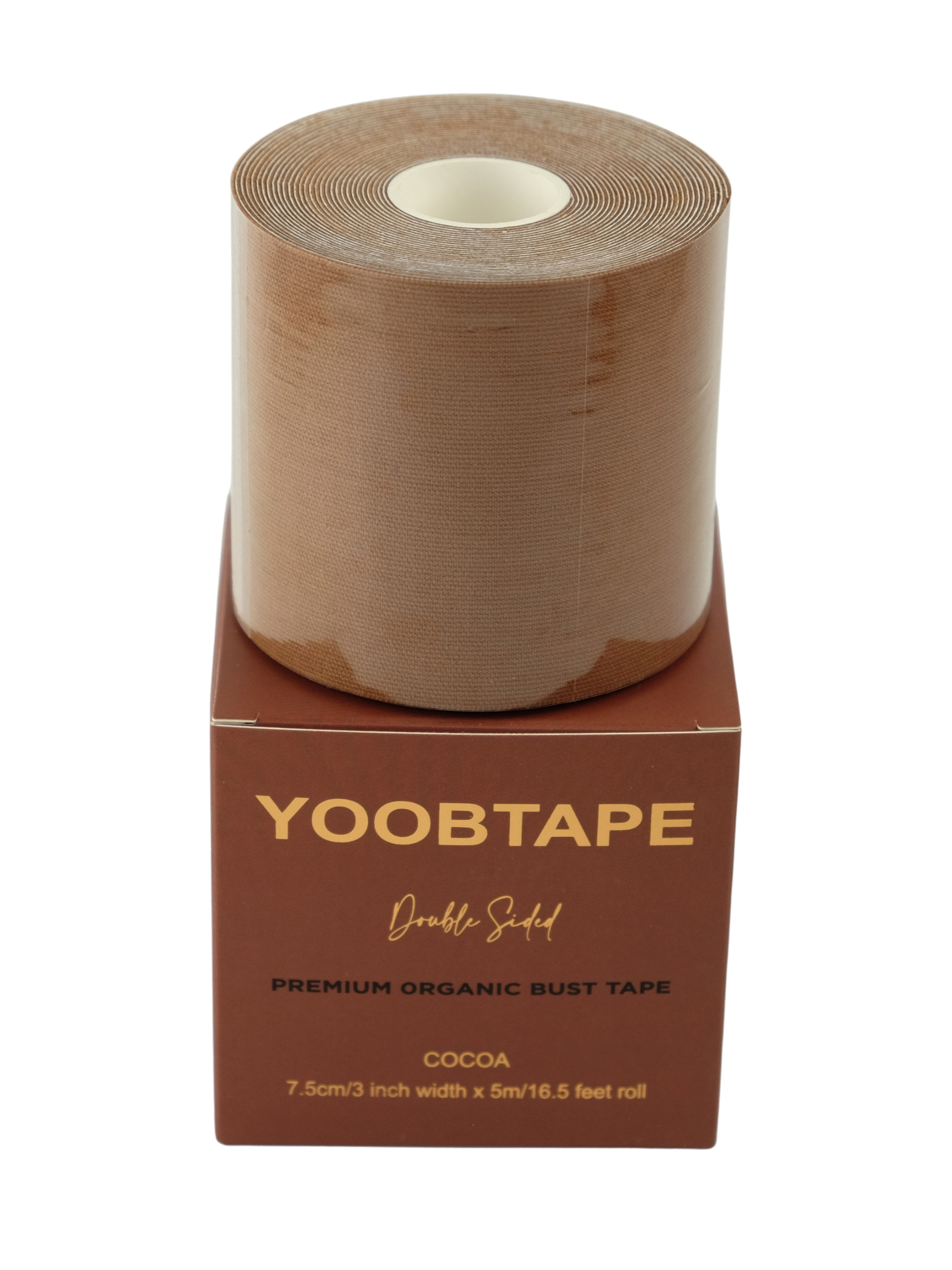 YOOBTAPE Premium Double Sided Bust Tape - Cocoa