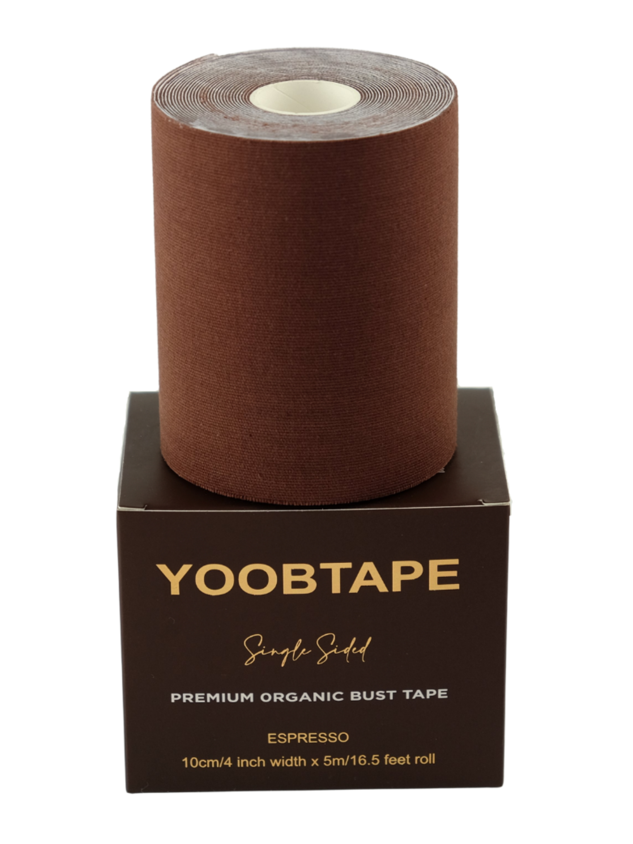 YOOBTAPE Premium Single Sided Bust Tape - Espresso