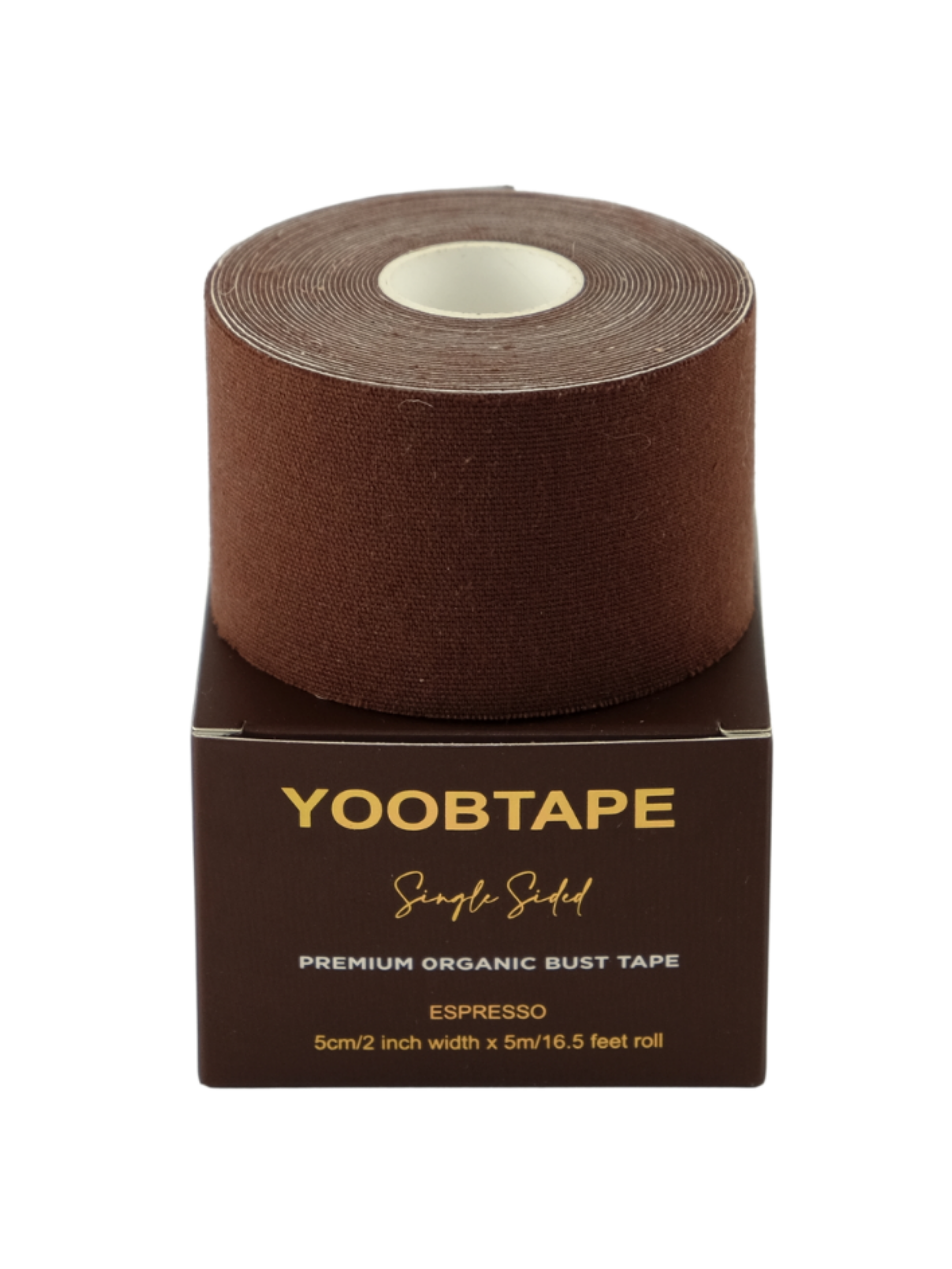 YOOBTAPE Premium Single Sided Bust Tape - Espresso