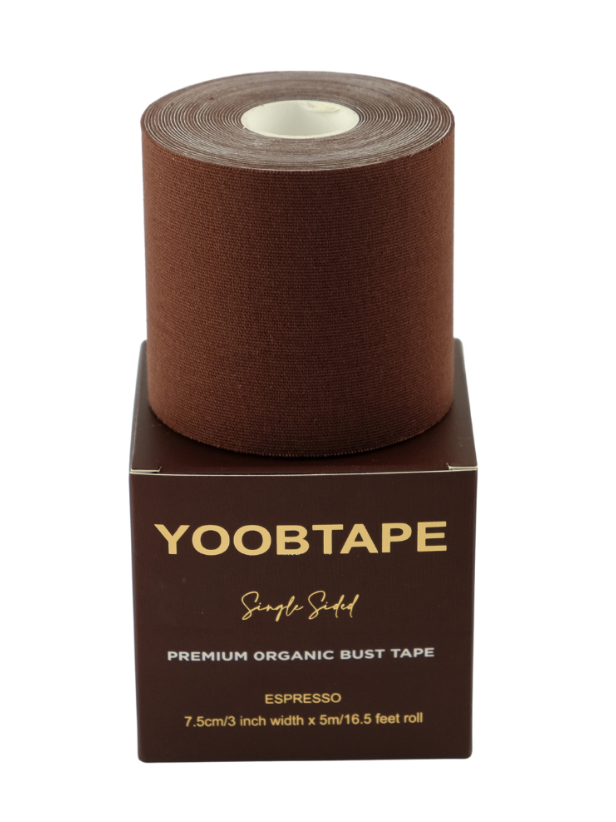 YOOBTAPE Premium Single Sided Bust Tape - Espresso